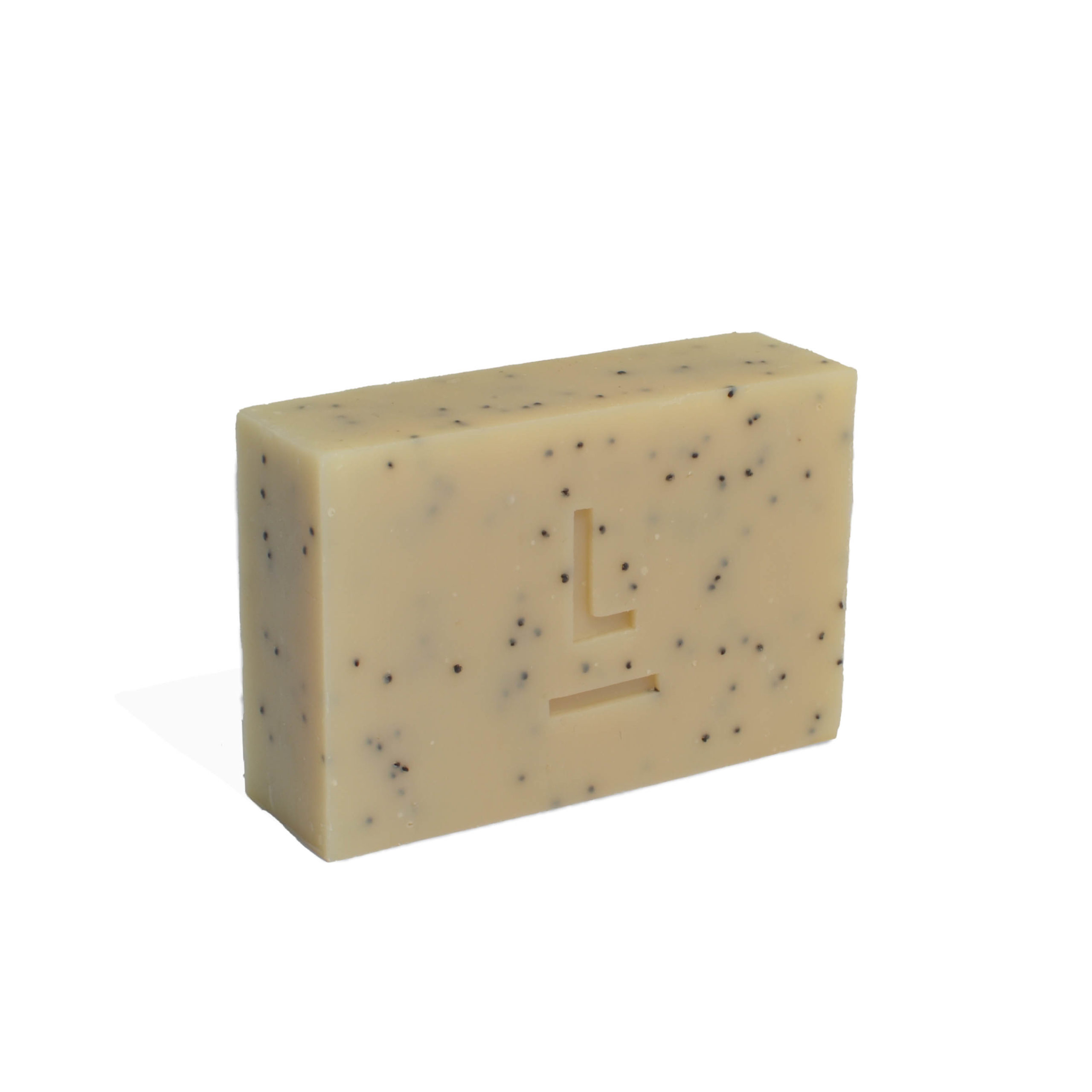 Honey & Poppyseed Soap with Petitgrain, Orange & Patchouli
